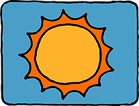 太陽マーク